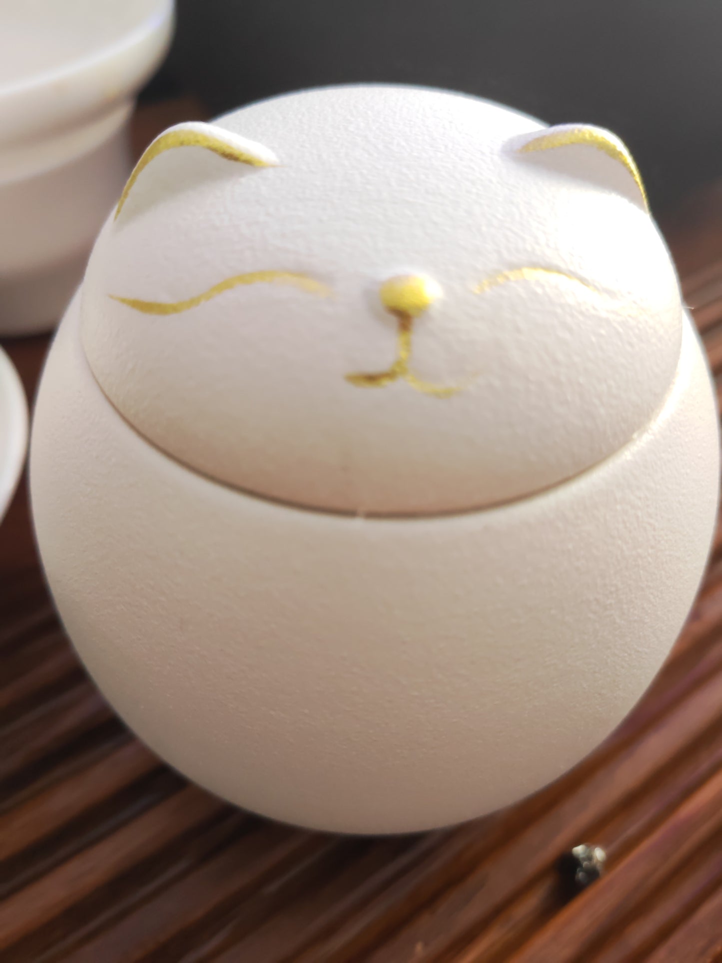 White cute cat tea pot（test proudct）